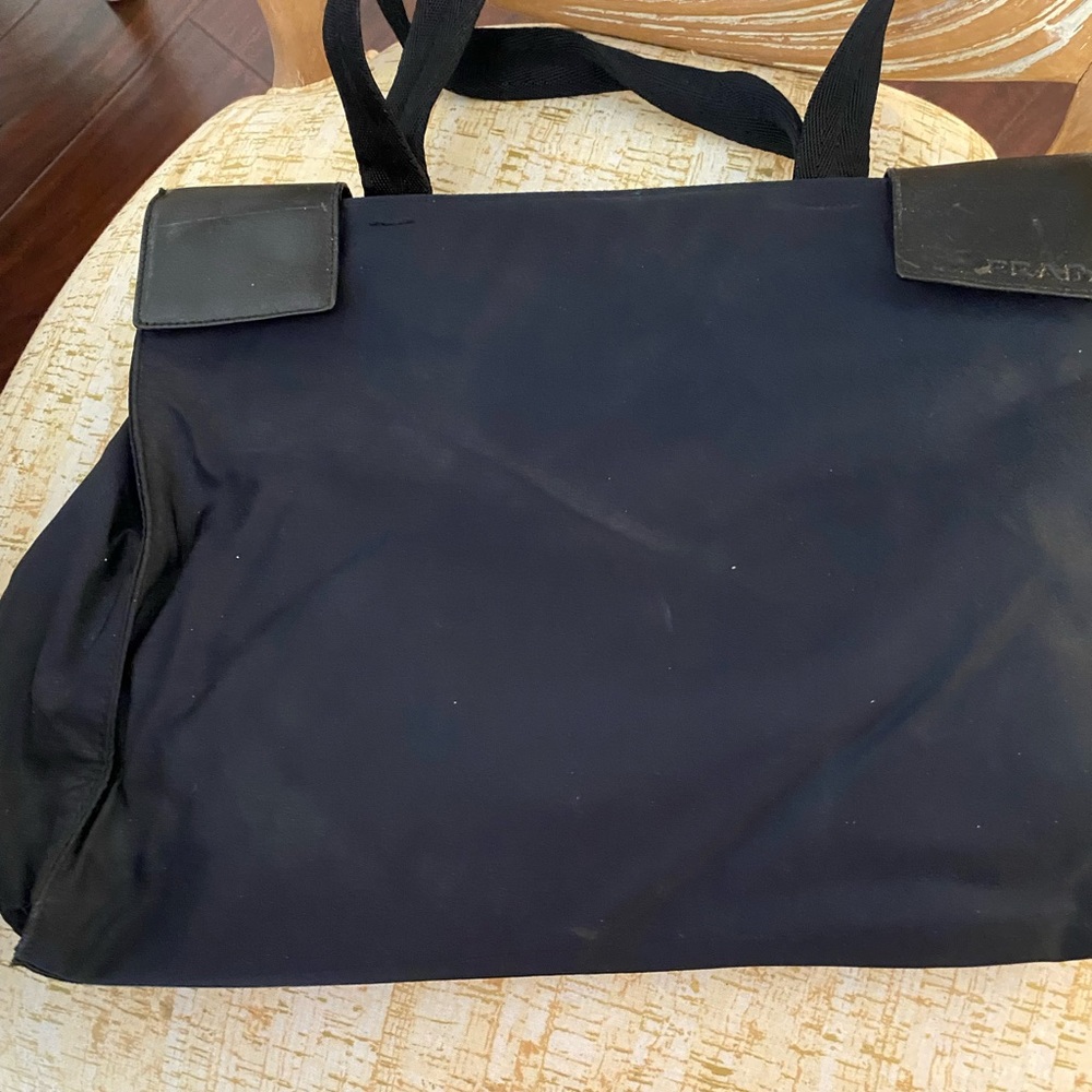 Prada 100% Authentic Rare Navy Blue Bag - Picture 2 of 7
